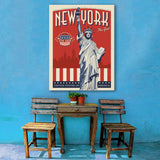 250th Anniversary USA: Lady Liberty - Canvas, Canvas / 30x40