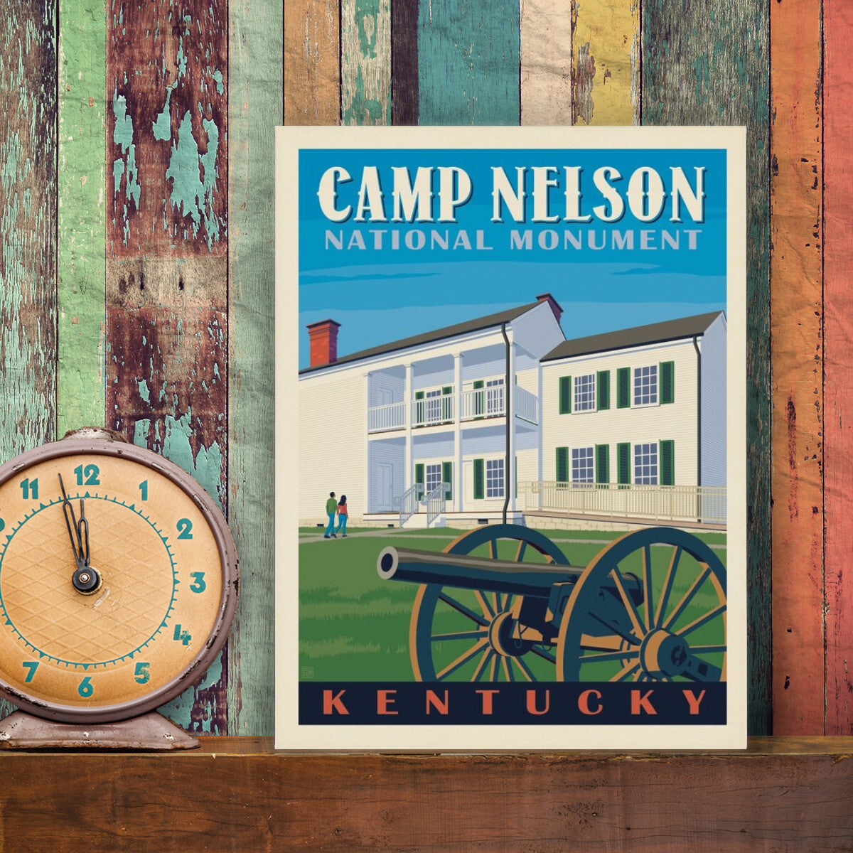 camp-nelson-national-monument-ky - Canvas / 9x12 / Env