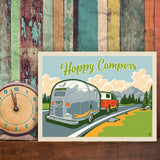 Detour: Hoppy Camper - Canvas, Canvas / 9x12