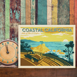 Coastal California: Horizontal Print - Canvas, Canvas / 9x12