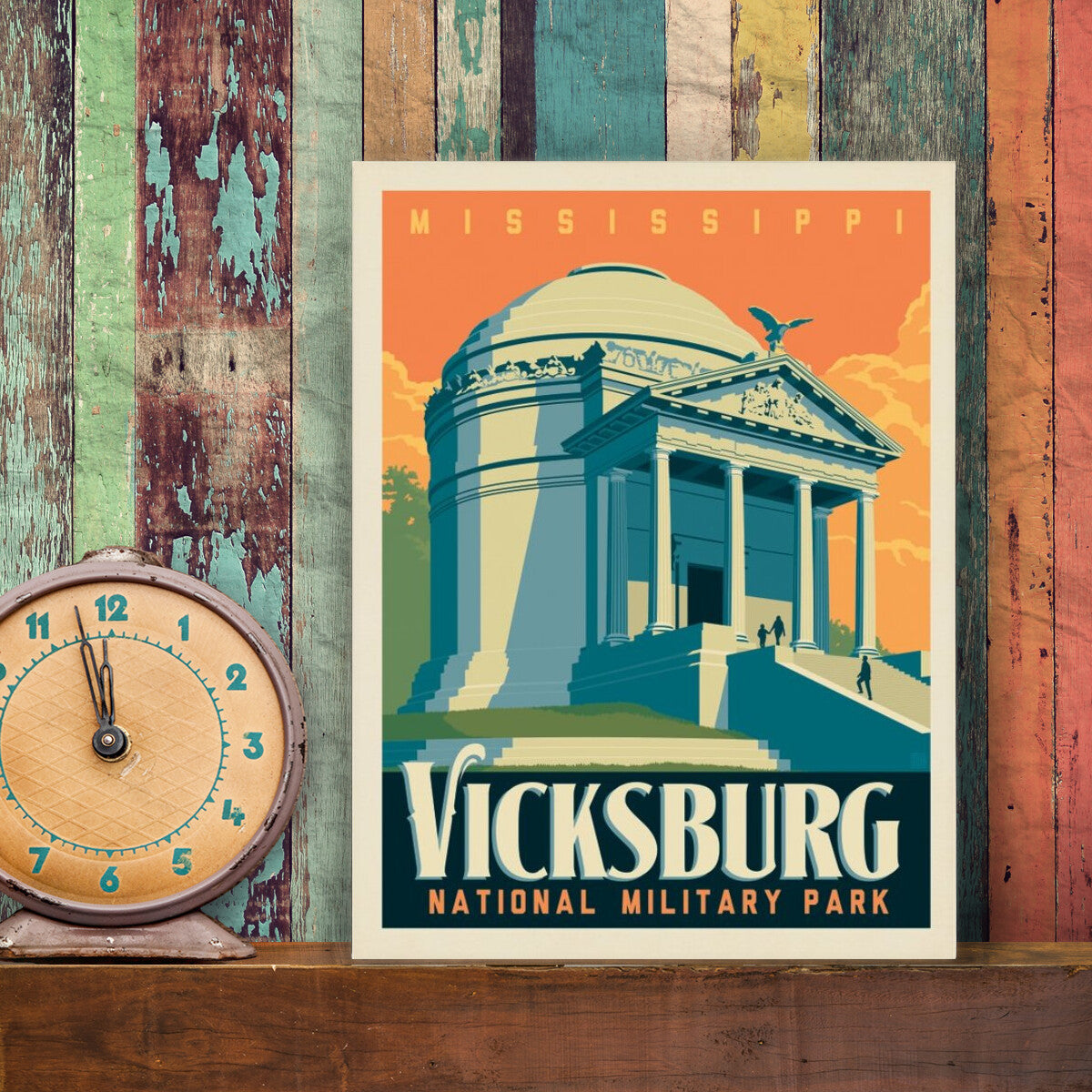 vicksburg-national-military-park-mississippi - Canvas / 9x12 / Env