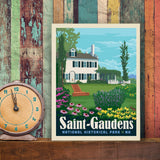 saint--gaudens-national-historical-park-nh - Canvas / 9x12 / Env
