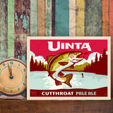 Cutthroat Trout (Pub Poster) - Canvas, Canvas / 9x12