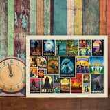 Literary Classics Collage (Horizontal) - Canvas, Canvas / 9x12