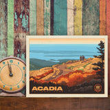 Acadia National Park: 100th Anniversary (Horizontal) - Canvas, Canvas / 9x12