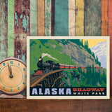 Alaska: Skagway - Canvas, Canvas / 9x12