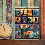Legends Of The National Parks: 16-Image Print - Canvas, Canvas / 9x12