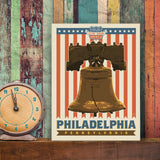 250th Anniversary USA: Liberty Bell - Canvas, Canvas / 9x12