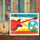 Chill in the Ville (Horizontal) - Canvas, Canvas / 9x12