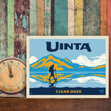 Salt Flat (Pub Poster) - Canvas, Canvas / 9x12