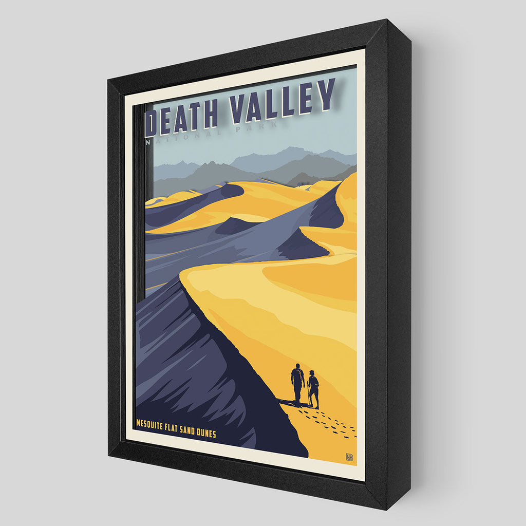 Death Valley National Park Shadowbox Art