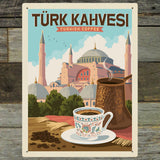Turkish Coffee - Metal Sign, Metal Sign