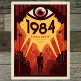 1984: George Orwell - Metal Sign, Metal Sign