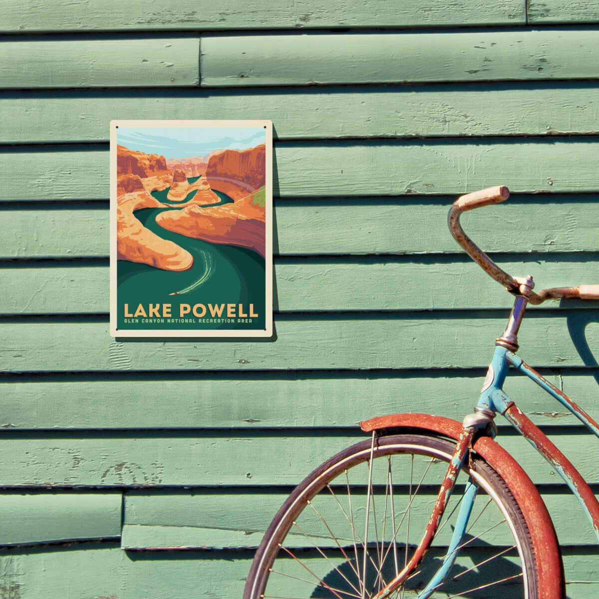 Lake Powell, Arizona/Utah — National Monument Poster | Metal Wall