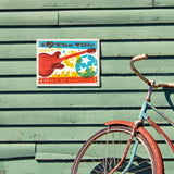 Chill in the Ville (Horizontal) - Metal Sign, Metal Sign / 9x12