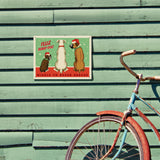 Middle Tennessee Boxer Rescue Fundraiser Print #5 (Feliz Nubby Dog) - Metal Sign, Metal Sign / 9x12