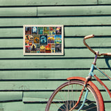 Literary Classics Collage (Horizontal) - Metal Sign, Metal Sign / 9x12