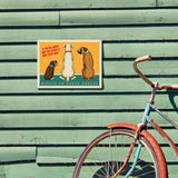 Middle Tennessee Boxer Rescue Fundraiser Print #4 (Nubs) - Metal Sign, Metal Sign / 9x12