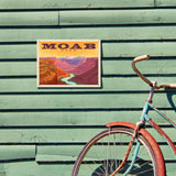Moab, Utah: Canyon View - Metal Sign, Metal Sign / 9x12