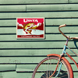 Cutthroat Trout (Pub Poster) - Metal Sign, Metal Sign / 9x12