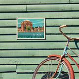 San Francisco: Palace of Fine Arts - Metal Sign, Metal Sign / 9x12