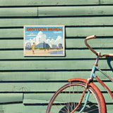 Daytona Beach, Florida - Metal Sign, Metal Sign / 9x12