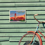 Portland, Oregon: Union Station - Metal Sign, Metal Sign / 9x12