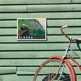 Alaska: Skagway - Metal Sign, Metal Sign / 9x12