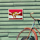 Cutthroat Trout - Metal Sign, Metal Sign / 9x12