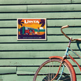 West Coast Surf Van (Pub Poster) - Metal Sign, Metal Sign / 9x12