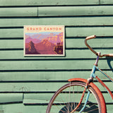 Grand Canyon National Park: 100th Anniversary (Horizontal) - Metal Sign, Metal Sign / 9x12