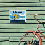 Salt Flat (Pub Poster) - Metal Sign, Metal Sign / 9x12