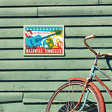 Lookin' Pretty In Music City (Horizontal) - Metal Sign, Metal Sign / 9x12