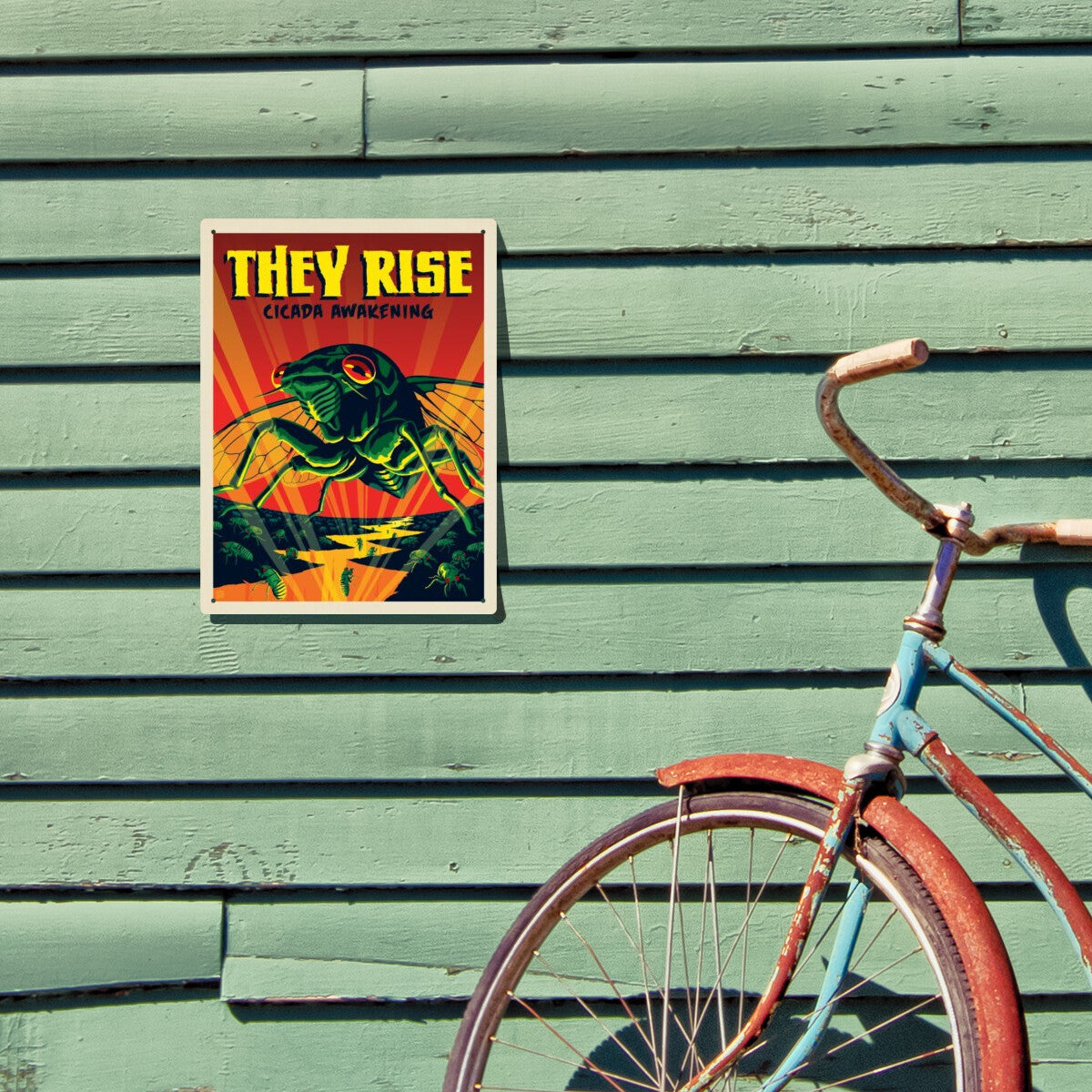 Cicada Awakening: They Rise | Metal Wall Art – Anderson Design Group