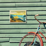 Coastal California: Horizontal Print - Metal Sign, Metal Sign / 9x12