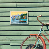 Flathead Lake, Montana (Horizontal) - Metal Sign, Metal Sign / 9x12