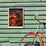 Mythical Creatures: Chupacabra - Metal Sign, Metal Sign / 12x16