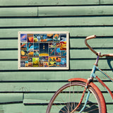 Space Travel Collage (Horizontal) - Metal Sign, Metal Sign / 12x16