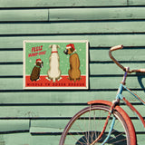 Middle Tennessee Boxer Rescue Fundraiser Print #5 (Feliz Nubby Dog) - Metal Sign, Metal Sign / 12x16