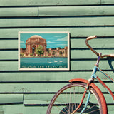 San Francisco: Palace of Fine Arts - Metal Sign, Metal Sign / 12x16