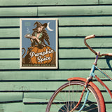 Witches' Brew Coffee Co. (Pumpkin Spice Blend) - Metal Sign, Metal Sign / 12x16