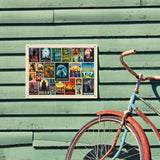 Literary Classics Collage (Horizontal) - Metal Sign, Metal Sign / 12x16