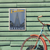 ...2026 Total Solar Eclipse: Reykjavik, Iceland - Metal Sign, Metal Sign / 12x16