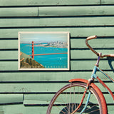 San Francisco: Golden Gate Bridge-Horizontal - Metal Sign, Metal Sign / 12x16
