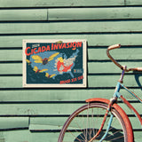 2024 Cicada Invasion Map - Metal Sign, Metal Sign / 12x16