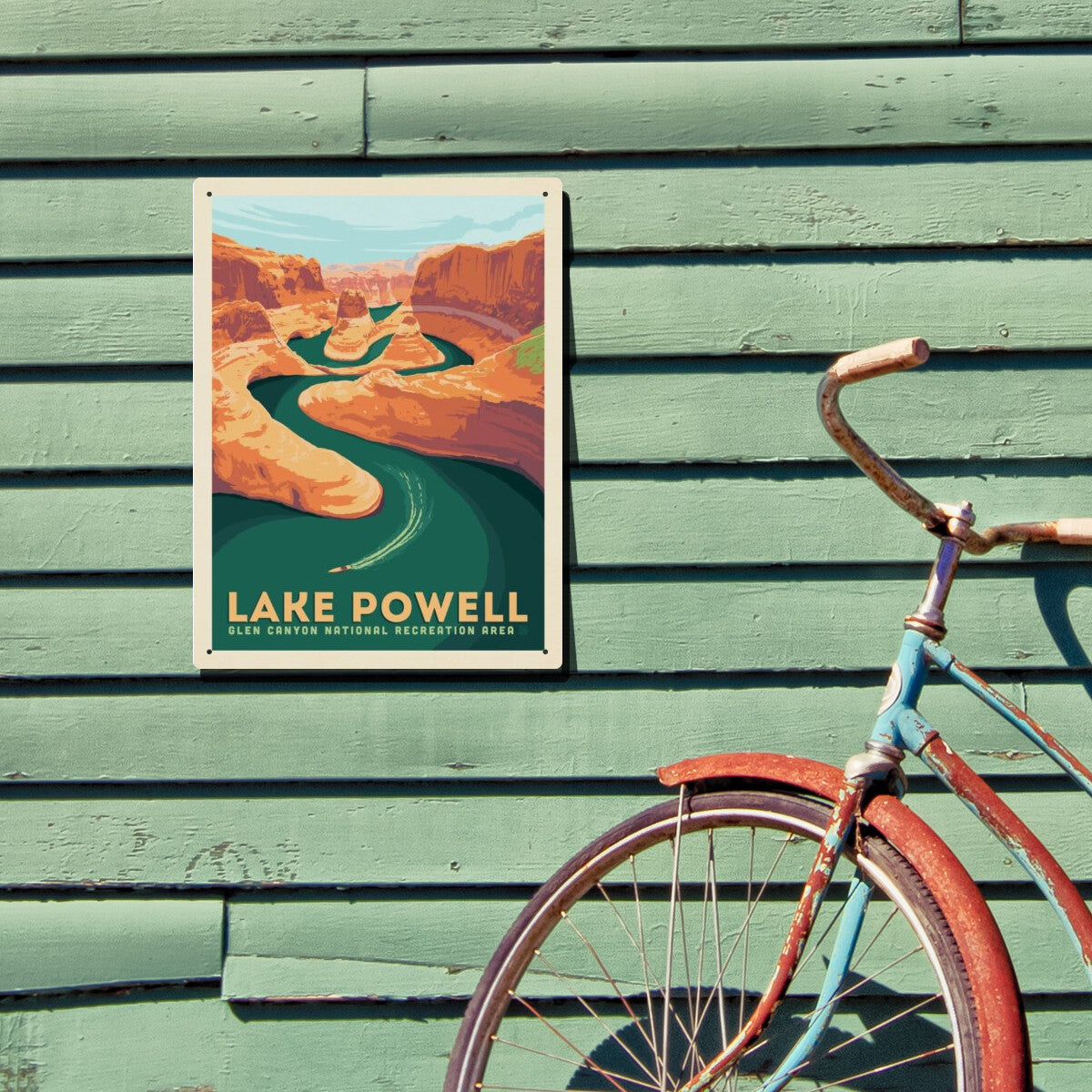 Lake Powell, Arizona/Utah — National Monument Poster | Metal Wall