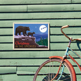 Christmas In The Smokies - Metal Sign, Metal Sign / 12x16
