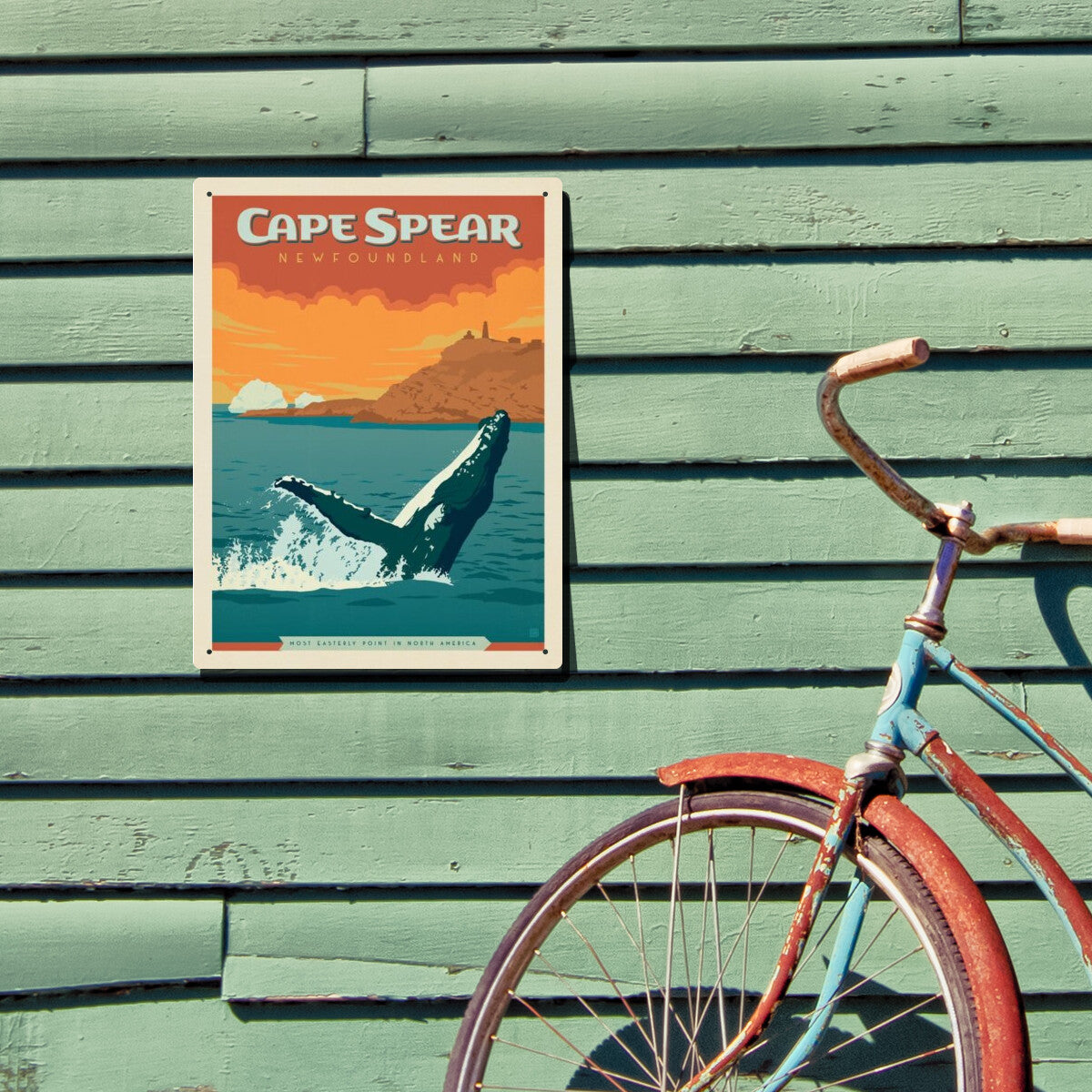 canada-cape-spear - Metal Sign / 12x16 / Env