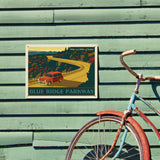 Blue Ridge Parkway - Metal Sign, Metal Sign / 12x16