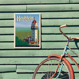 Heublein Tower - Metal Sign, Metal Sign / 12x16
